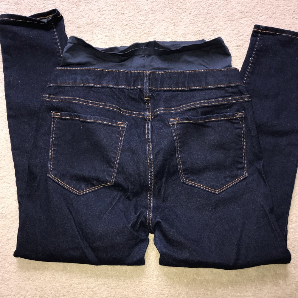 Old navy maternity rockstar full panel 12s